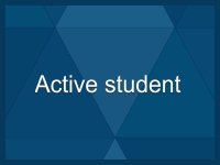 Active student